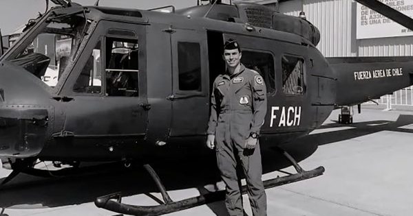Sergio Hidalgo: el piloto de la FACh que murió en un accidente y que creció rodeado de aviones.