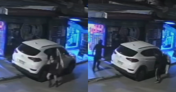 Violento asalto de auto a madre e hija en la comuna de Conchalí.