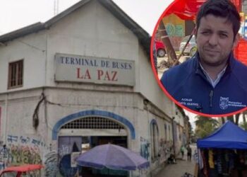 Alcalde de Independencia amenaza con multas a las empresas de buses tras el cierre del Terminal La Paz.