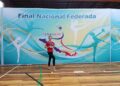 Joven gimnasta de Talca se destaca entre las mejores de Chile en la categoría Pre Infantil A.