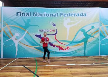 Joven gimnasta de Talca se destaca entre las mejores de Chile en la categoría Pre Infantil A.