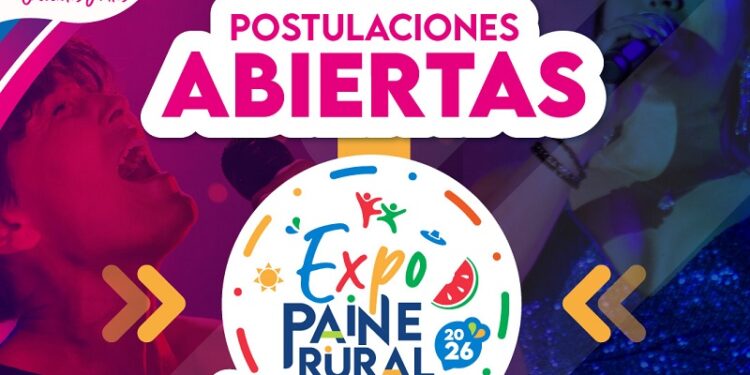 Paine: ya se abrieron las postulaciones para los concursos del Festival de la Sandía y Expo Rural 2026.