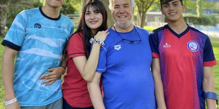 Nadadores maulinos brillaron en los Juegos Parapanamericanos Santiago 2025.