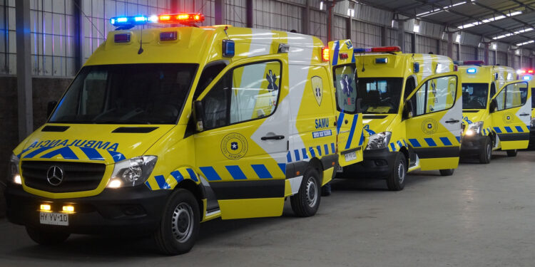 Preocupación por la escasez de móviles SAMU en el Maule: 18 unidades para más de 1,2 millones de habitantes.