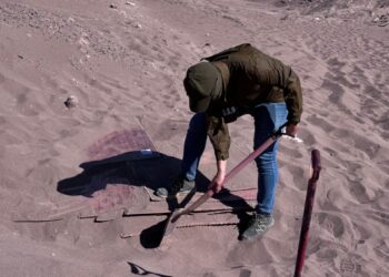 Recuperan cobre robado de un tren en Antofagasta tras acción de Carabineros.