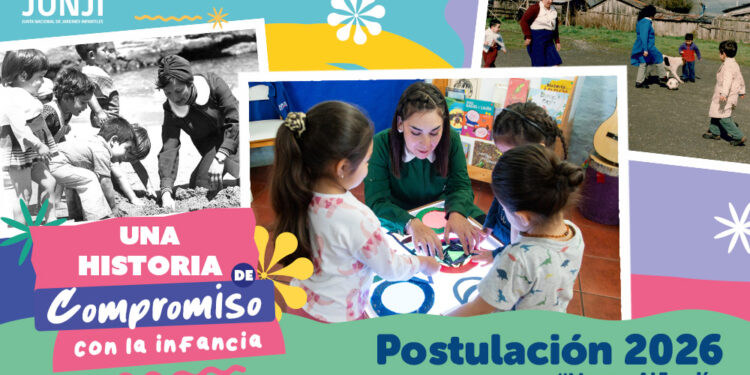 ¡Atención! JUNJI abre las postulaciones para sus salas cuna y jardines infantiles 2026.