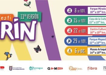 FestiCRIN 2025 conmemora 10 años de música para cabros chicos.