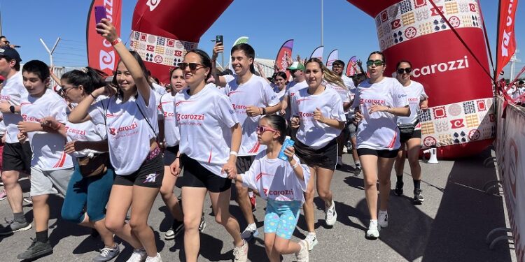 Unión, respeto y vida sana: el corazón de la Jornada Deportiva Familiar Carozzi 2025.