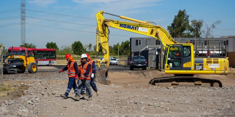 Santiago comienza a construir nuevos electroterminales.