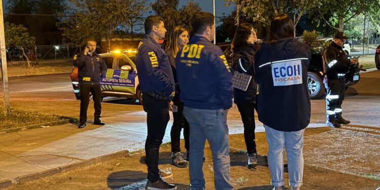 Un hombre de 50 años falleció tras ser alcanzado por múltiples disparos en la vía pública de Conchalí.