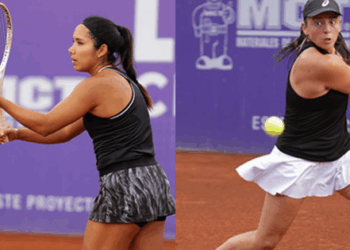 Gerald y Labraña reflexionan sobre su experiencia en el LP Open WTA 125 después de una jornada intensa.