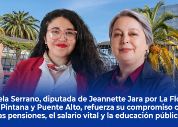 Daniela Serrano, diputada de Jeannette Jara por Puente Alto, impulsora de los $750mil mensuales de ingreso vital.