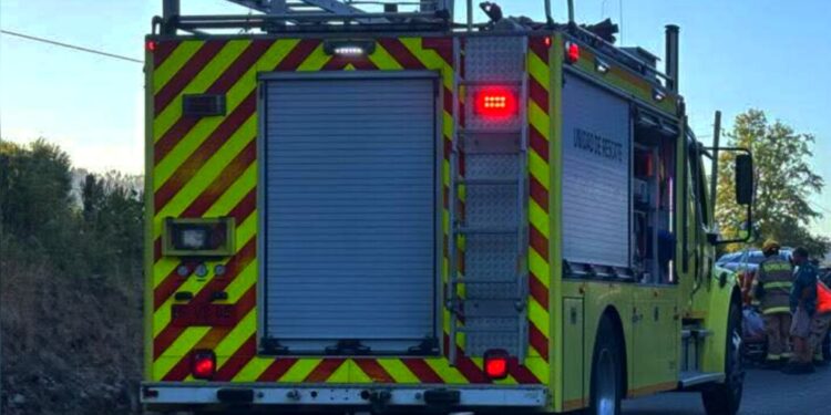 Accidente de alto impacto entre un vehículo y un árbol en Villarrica provoca la muerte de una persona.