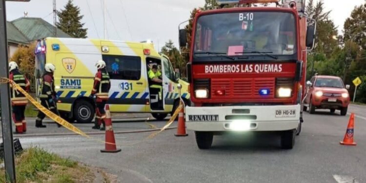 Accidente frontal de alta energía causa la muerte de una persona en Puerto Montt.