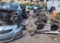 Descubren una desarmaduría clandestina en Tucapel: hallan un auto robado y diversas piezas.