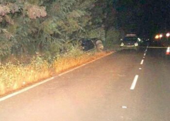 Hombre fallece al chocar a alta velocidad contra una acequia en Ñiquén.