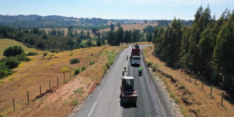 La pavimentación de la Ruta Yumbel – Rere concluiría en el primer trimestre de 2026.
