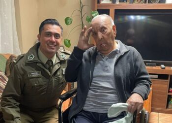 Carabineros de Los Ángeles conmemora 101 años del funcionario retirado más anciano del Biobío.