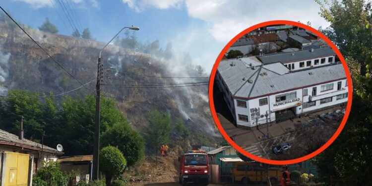Refuerzan medidas de prevención ante la época de incendios forestales en Mulchén.