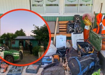 Segundo allanamiento en la vivienda del secuestro en Villa Mercedes, Quilleco: Se halló un valioso botín de objetos y armas.