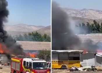 [AHORA] Se reporta incendio en Colina