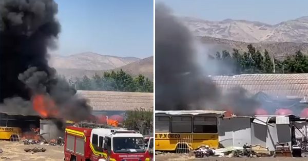 [AHORA] Se reporta incendio en Colina