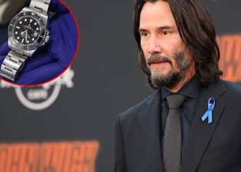 Keanu Reeves agradece a la PDI por recuperar sus relojes que le robaron.