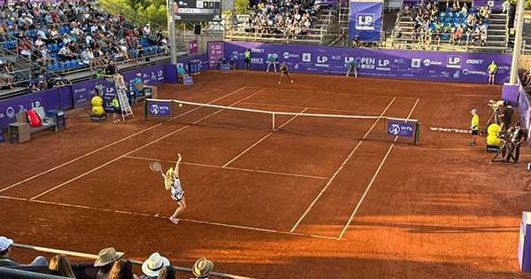 A 10 días del LP Open: Colina se alista para recibir el mejor tenis femenino del país.