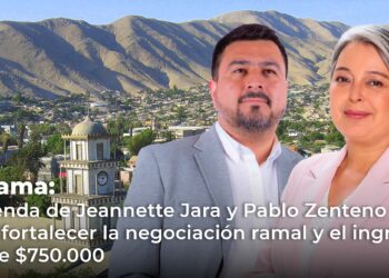 Atacama: la agenda de Jeannette Jara y Pablo Zenteno que busca fortalecer la negociación ramal y el ingreso vital de $750.000