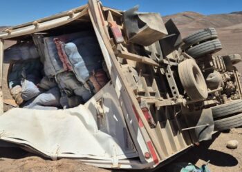 Accidente de tránsito permite incautar 4 toneladas de marihuana, la mayor cantidad en la región de Antofagasta.