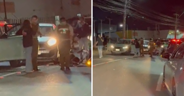 [¡ATENCIÓN!] Carabineros realiza operativo en la caletera de la autopista Los Libertadores.