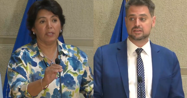 [VIDEO] Tensión en el Senado provoca pausa en la sesión mientras debaten sobre la acusación contra Ulloa.