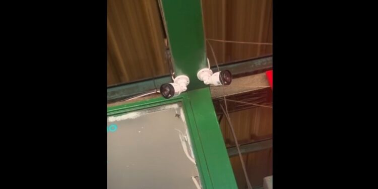 El municipio avanza en la instalación de cámaras de seguridad en el Terminal Rodoviario.