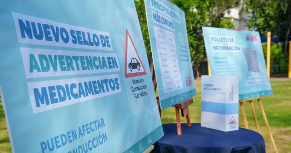 Nuevo etiquetado avisará sobre fármacos que pueden perjudicar la conducción en Chile.