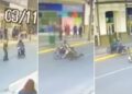 Carabinero fue chocado por una moto en control policial en San Bernardo: hay un detenido.