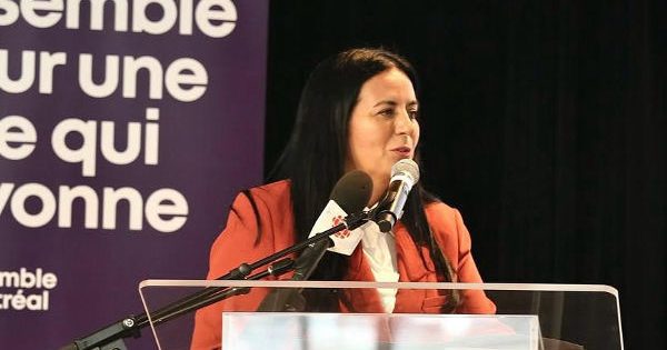 Soraya Martínez Ferrada, refugiada chilena, asume como alcaldesa de Montreal.