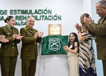 Carabineros presenta nuevas Salas de Estimulación Temprana en Talca y Concepción.