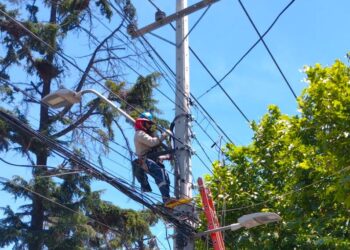 CGE advierte sobre robo de cables eléctricos que afecta a clientes electrodependientes en el centro de San Bernardo.