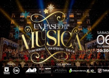 «Un Recorrido Musical»: Concierto sinfónico gratuito unirá a Talca en una velada cultural.