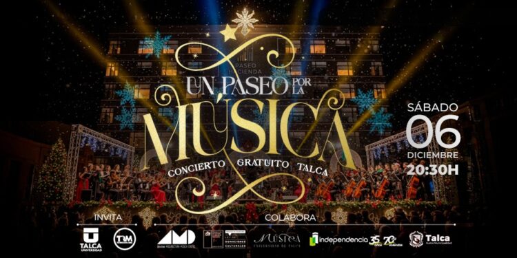 «Un Recorrido Musical»: Concierto sinfónico gratuito unirá a Talca en una velada cultural.