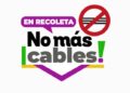 Recoleta saca más de 17 kilómetros de cables viejos.