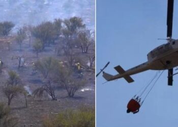 Incendios en el camino a Chicauma y Batuco generan gran operativo de emergencia.