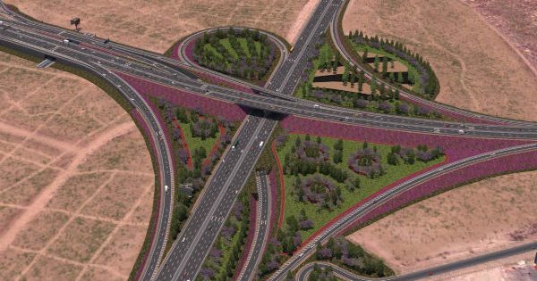 Nueva autopista unirá Maipú y Pudahuel en apenas seis minutos.