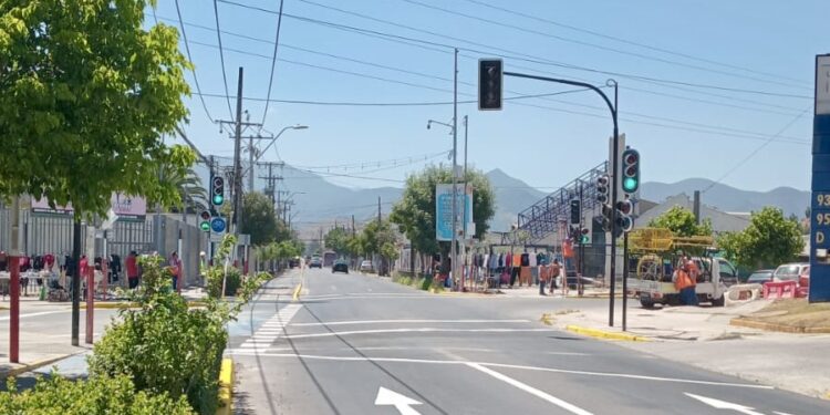 Concluyen las obras de modernización en importantes cruces semaforizados de La Calera.