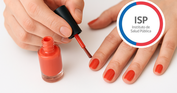 ISP ordena retirar del mercado más de 30 esmaltes de uñas que contienen sustancias cancerígenas.