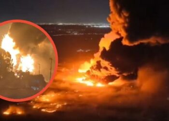 Explosión en parque industrial de Buenos Aires provoca incendio en Ezeiza.