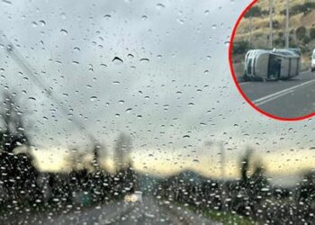 Cayeron las primeras lluvias en Chicureo.