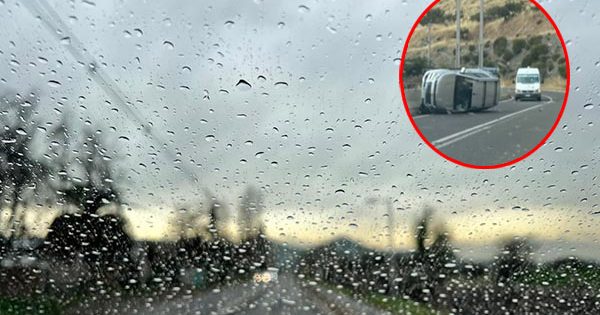 Cayeron las primeras lluvias en Chicureo.