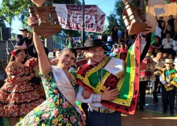 Buin se lleva el título de campeón regional de cueca en Pirque y va a competir en el Nacional de Río Negro.