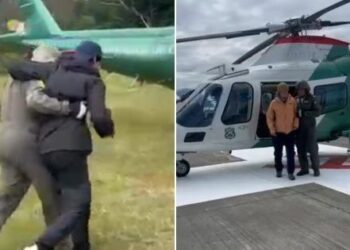 [VIDEO] Carabineros logra rescatar a cuatro turistas que sobrevivieron a la tragedia en Torres del Paine.